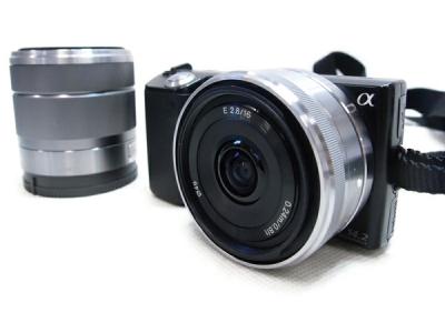SONY ソニー α NEX-5 ダブルレンズキット NEX-5D B カメラ ミラーレス一眼 ブラック