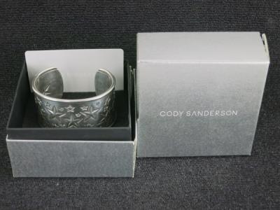 CODY SANDERSON シルバーバングル 箱・カード付き