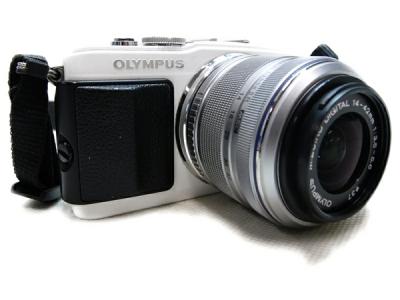 OLYMPUS オリンパス ミラーレス一眼 PEN Lite E-PL5 レンズキット デジタル カメラ ホワイト