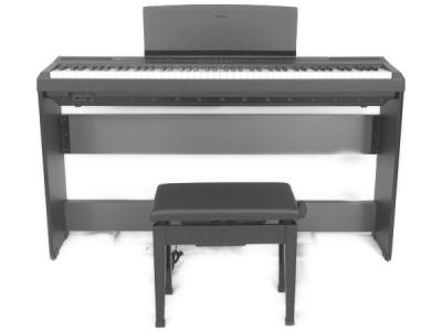 YAMAHA ヤマハ 電子ピアノ 88鍵 P-105 キーボード  ブラック 鍵盤 楽器