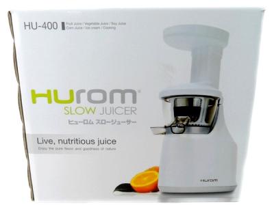 HUROM ヒューロム HU-400 レッド スロージューサー 量販店モデル