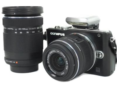 OLYMPUS PEN Lite E-PL3 ミラーレス ダブルズーム キット セット 一眼 カメラ レンズ