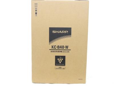 SHARP シャープ KC-D40-W 加湿 空気清浄機 プラズマクラスター  18畳 ホワイト系
