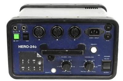 2-フォトナジェネレーターtre-24 やや傷や汚れあり】Photona tre-24 フォトナ ストロボ