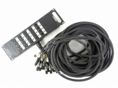 訳あり 20PR PEAVEY 100 +4の新品 16チャンネルマルチ 30m AUDIOLINK 配信機器・PA機器・レコーディング機器