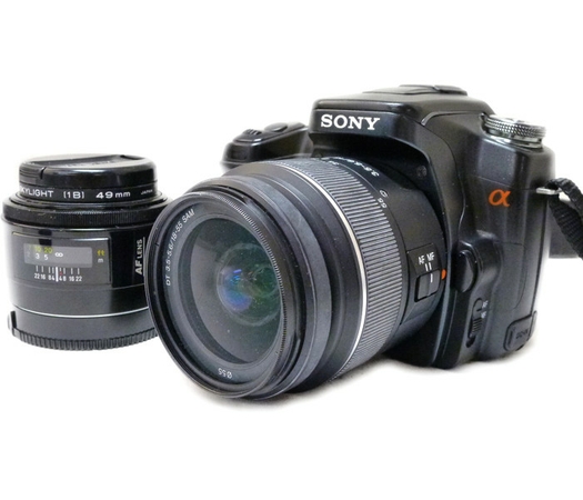 SONY α100 DSLR-A100 デジタル一眼レフカメラ-