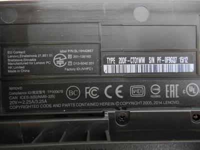 Lenovo 20DF-CT01WW(ノートパソコン)の新品/中古販売 | 1151911 | ReRe