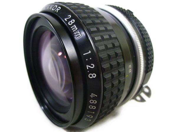 Nikon NIKKOR 28mm 1:2.8 カメラ レンズ 単焦点 ニコン-