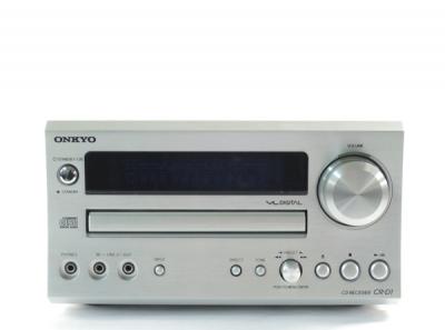 ONKYO オンキョー CR-D1(S) CD/FMチューナーアンプ シルバー