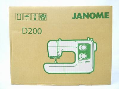 ミシン　JANOME  D200 ジャノメミシンD200 JANOME現行モデル 美品 - メルカリ