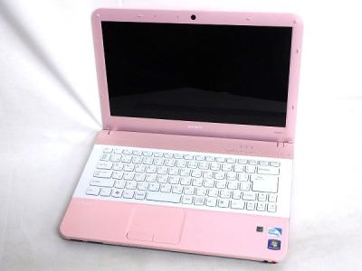 Sony Vaio Eシリーズ Vpcea45fj Pi 14型 ノート Pc マットピンク パソコン ノートpc Dual Core P60 500gbの新品 中古販売 Rere リリ