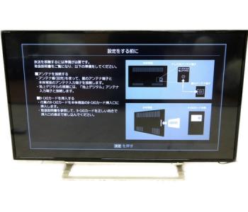 TOSHIBA 東芝 REGZA 43J10 液晶テレビ 43V型 ブラック