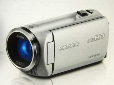 Panasonic パナソニック ビデオカメラ HC-V360MS デジタル ハイビジョン カメラ ホワイト