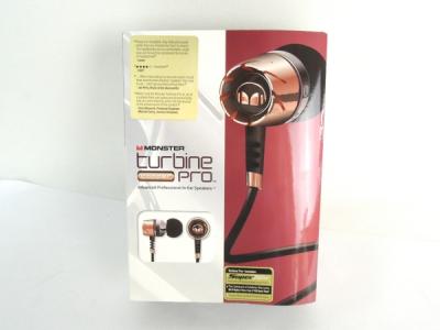 八6035【未使用品】MONSTER イヤホン turbine pro MONSTER CABLE