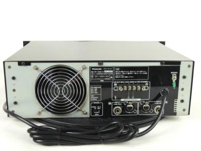 ②Panasonic パナソニック WP-1400B パワーアンプ 中古音響機材】 RAMSA WP-1400B 400W PA、モニターパワーアンプ