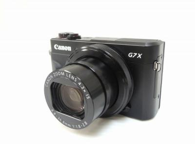 Canon キャノン デジタルカメラ Power Shot G7X Mark II ブラック コンデジ デジカメ
