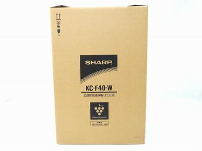 SHARP シャープ 高濃度プラズマクラスター KC-F40-W 加湿空気清浄機 ホワイト