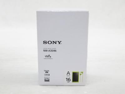 SONY ソニー ウォークマン NW-A35HN Y デジタルメディアプレーヤー ハイレゾ対応