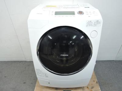 TOSHIBA 東芝 ZABOON TW-Z9500L(W) 洗濯機 ドラム式 9kg 左開き シェルホワイト
