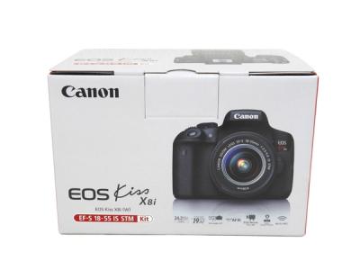 Canon キヤノン 一眼レフ EOS Kiss X8i レンズキット デジタル カメラ EOSKISSX8I-1855ISSTMLK