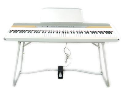 KORG コルグ SP-250 WS 電子 キーボード 88鍵盤 ホワイト 専用スタンド付