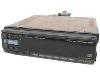 ALPINE アンプレス CD デッキ CDA-7949JG オーディオ