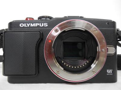 OLYMPUS オリンパス E-PL6 EZ ダブルズームキット BLACK カメラ ミラーレス一眼 ブラック