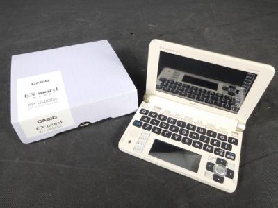 (未使用･未開封品)　CASIO EX-word DATAPLUS8 XD-U6000BK f4u0baa CASIO カシオ EX-word エクスワード DATAPLUS 8 XD-U6000 電子