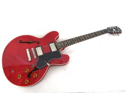 Epiphone DOT CH 335 タイプ チェリー セミアコ ギター