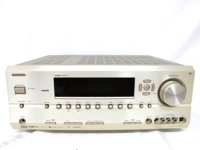 ONKYO オンキョー 7.1chサラウンド対応AVセンター  TX-SA604 (N) AVアンプ ゴールド