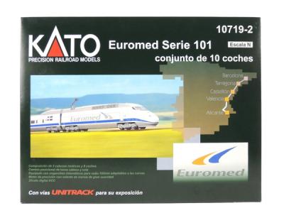 KATO 10719-2 Euromed Serie 息苦しい 101 10両セット