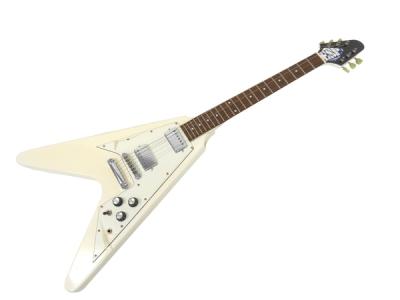ESP フライング V エレキ ギター ホワイト