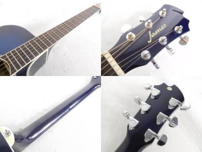 James ジェームス JE450/SBB エレアコ ギター ソフトケース付 お