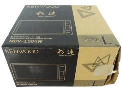 KENWOOD MDV-L504W 7型 彩速 ナビ ワイド モデル