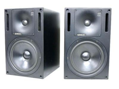 GENELEC パワード モニター スピーカー 1031A ペア オーディオ