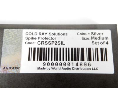 COLD RAY SPIKE PROTECTOR インシュレーター 4P×2の新品/中古販売