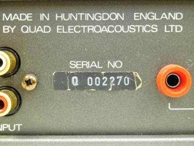 QUAD 306/34(アンプ)の新品/中古販売 | 1170878 | ReRe[リリ]