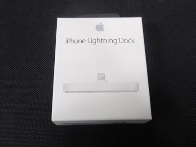 Apple iPhone Lightning Dock MGRM2AM/A 充電
