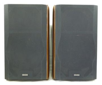 DENON デノン SC-E727 スピーカー システム 木目