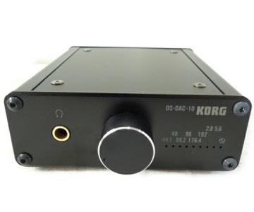 KORG コルグ DS-DAC-10 ヘッドホンアンプ ブラック