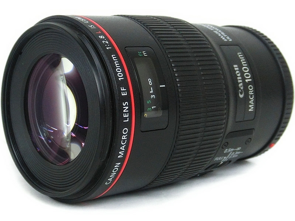 Canon EF 100mm f/2.8 L Macro IS USM 中望遠 レンズ マクロ-