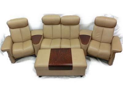 ekornes エコーネス ストレスレス ホームシアター ソファ レジェンド ウェーブ 4人掛け大型 イス の新品 中古販売 1176039 rere リリ