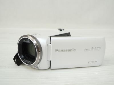 Panasonic パナソニック ビデオカメラ HC-V360M ホワイト デジタル ハイビジョン