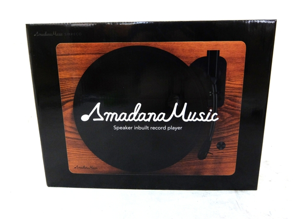 amadana UIZZ-18520 レコードプレイヤー ターンテーブル オーディオ器材-