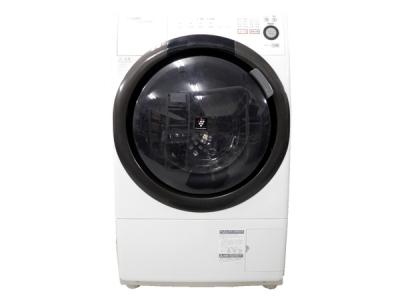 SHARP シャープ ES-S60-WL 洗濯機 ドラム式 6.0kg 左開き ホワイト系