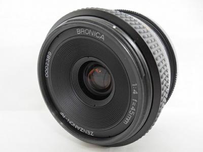 BRONICA ZENZANON-RF 45mm f4 レンズ RF45VF ビュー ファインダー 箱説