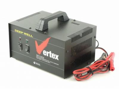 vertex DEEP WELL 12V/10A 岡田商事 バッテリーチャージャーの