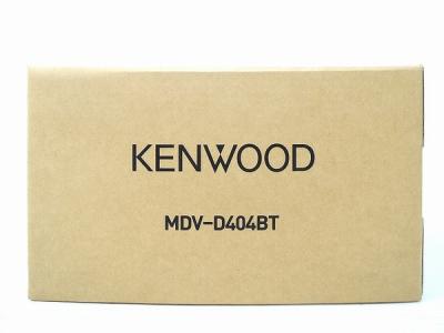 ケンウッド KENWOOD MDV-D404BT ワンセグTVチューナー Bluetooth内蔵 7V型ワイド
