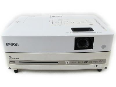 EPSON エプソン EH-DM30  LCDプロジェクター DVDプレイヤー内蔵 ホワイト