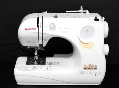 ジャノメ N-778MODEL 661型 ミシン ヌイキル ロック機能付き
